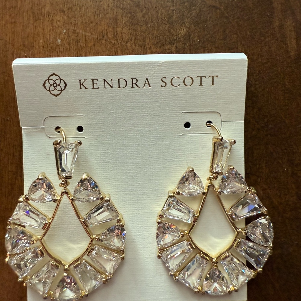 Kendra Scott Blair Jewel Open Frame Earrings